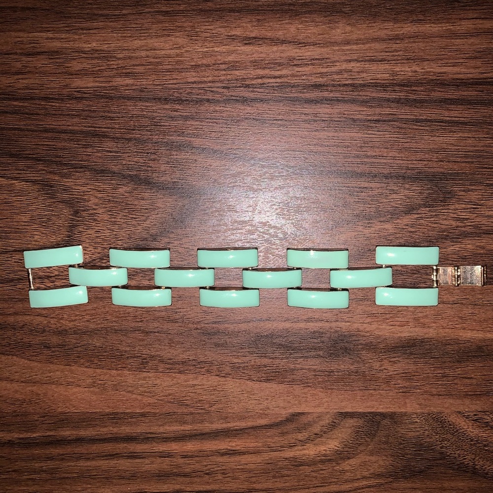 Mint & Gold Colored Bracelet